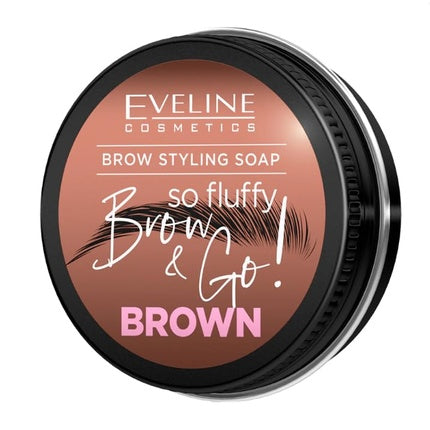 Săpun stilizare sprâncene, Eveline, Brow&Go, vegan, 25g