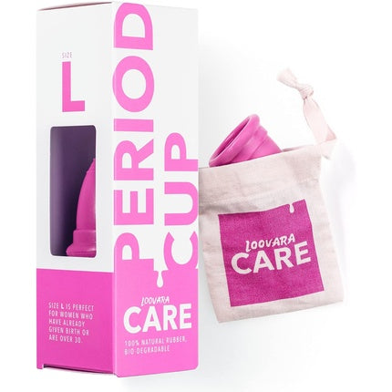 Cupă menstruală Loovara, mărime L, cauciuc natural