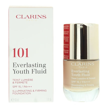 Fundament Clarins Everlasting Youth Fluid, 101 Linen, SPF 15, 30ml
