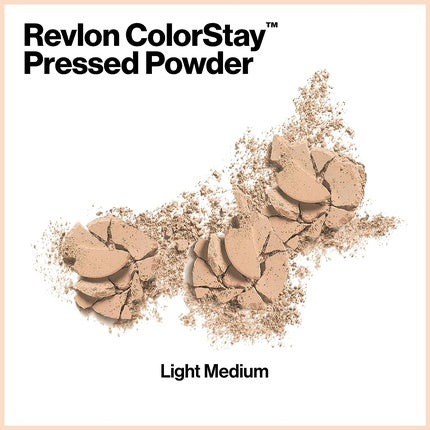 Pudră Compactă Revlon Colorstay, pudră facială cu finisaj mat, 8.4g