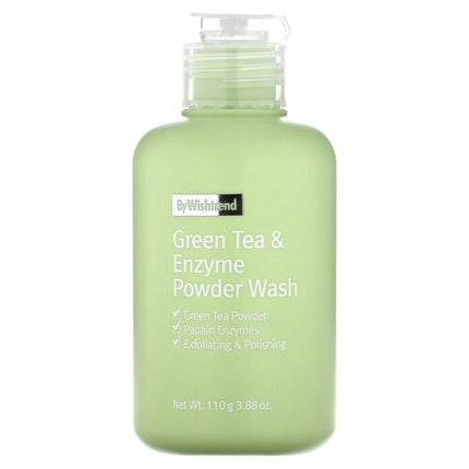 Pudră de curățare By Wishtrend, Green Tea & Enzyme Powder Wash, 110g