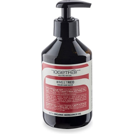 Mască de păr Togethair Meets Red Color, cu ulei organic de mongongo, 250 ml