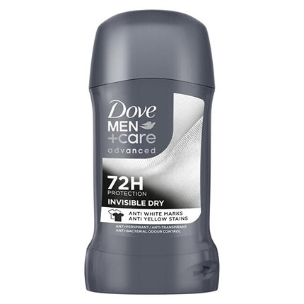 Deodorant solid Dove Men+Care Advanced Invisible Dry, antiperspirant, gri, 50 ml