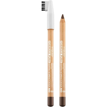 Creion pentru sprâncene Deborah Milano Pure Formula Bio Eyebrow Pencil 03 Deep Brown