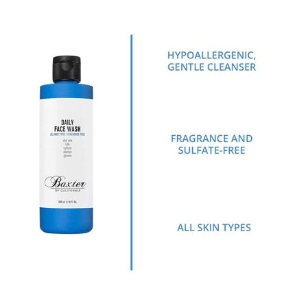 Gel curățare, Baxter Of California, Daily, alb-albastru