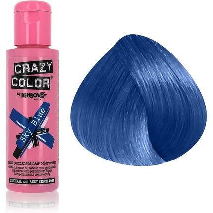 Vopsea de păr, Crazy Color, Sky Blue, 100ml