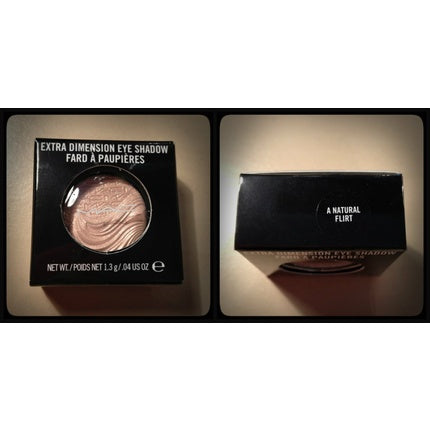Fard de ochi MAC A Natural Flirt, culoare nude, ambalaj magnetic