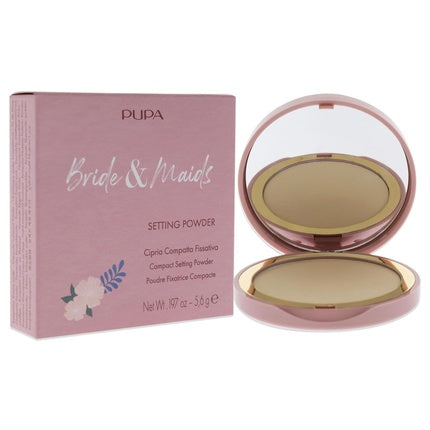 Pudră compactă Pupa Milano Bride, roz, SPF 15