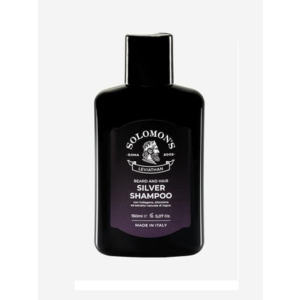 Șampon Solomon's Leviathan, barbă și păr, 150ml, negru