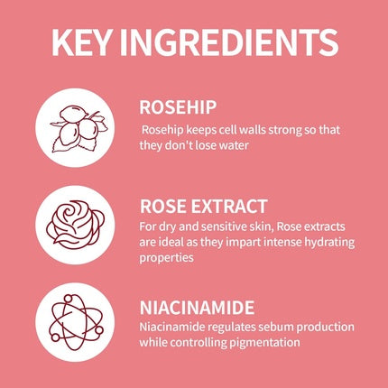 Ser anti-îmbătrânire The Skin House Rose Heaven, 50ml, roz