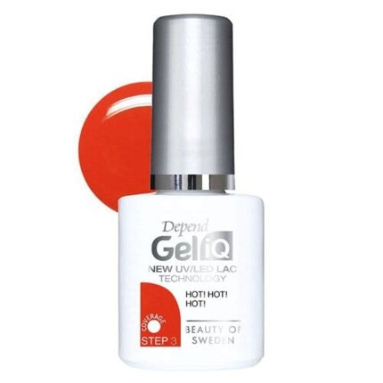 Gel de unghii Beter Hot Hot, culoare roșu aprins, capacitate 5ml