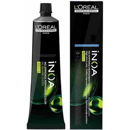 Vopsea de păr L'Oréal Professionnel Inoa Biondo Chiarissimo Irise 92, cutie verde-neagră