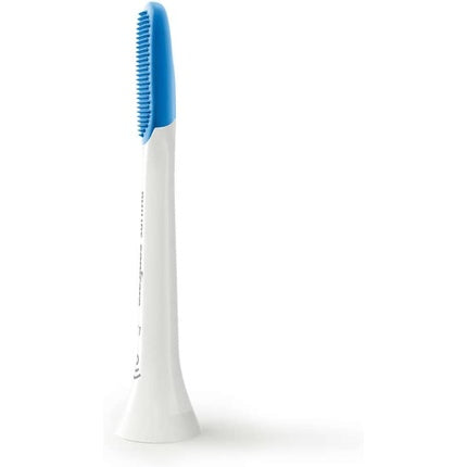 Capete periuță, Philips, Sonicare Tonguecare, alb și albastru