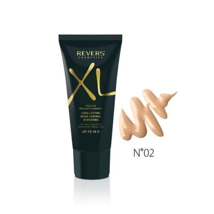 Fond de ten mineral natural Revers XL, 02 Beige, 30ml