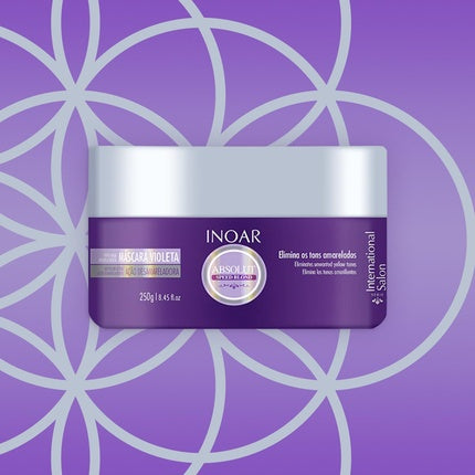 Masca păr, Inoar, Speed Blond, violet