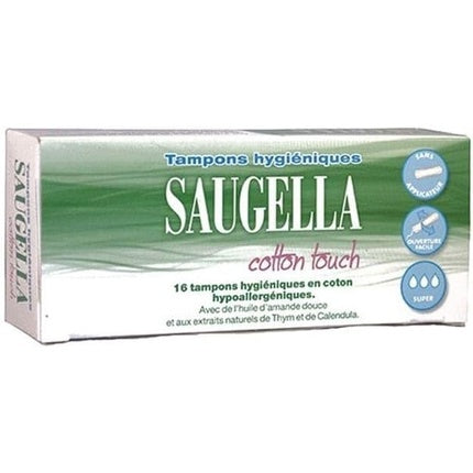 Tampon Sanitar Saugella Cotton Touch, 16 buc