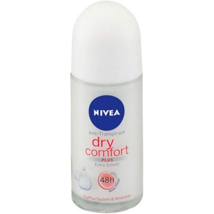Deodorant Nivea Dry Comfort Roll-On, 50ml, Alb