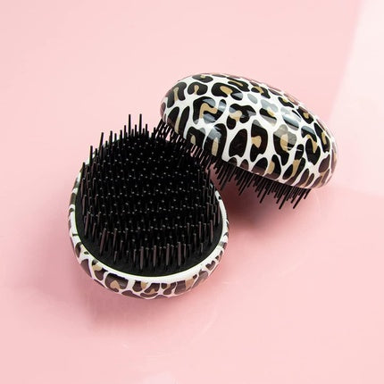 Perie păr, The Vintage Cosmetic Company, Leopard, multi-dinte