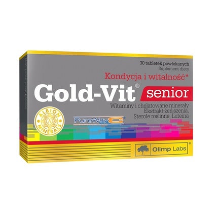 Supliment dietetic Olympus Gold-Vit Senior - 30 tablete