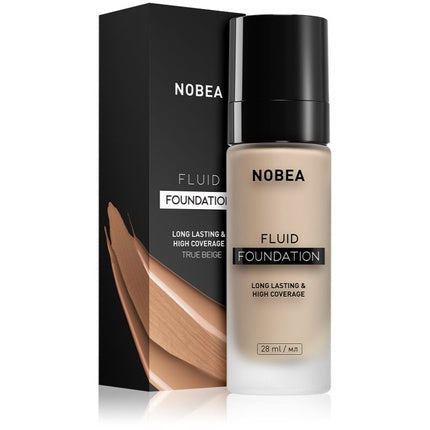 Fluid Foundation Nobea Daytoday 06 True Beige, acoperire ridicată, textură fluidă