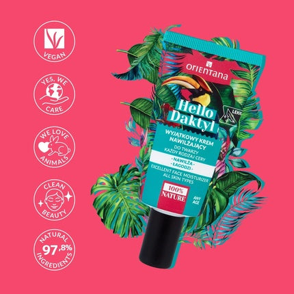 Cremă față, Orientana, Hello Dactyl, textură ușoară