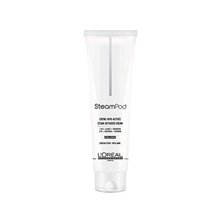Cremă activată cu abur L'Oréal Professionnel SteamPod pentru păr gros, 150ml