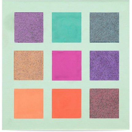 Set farduri pentru ochi, Mad Beauty, Pop Princess Ariel Mini Eyeshadow Palette, 9 culori
