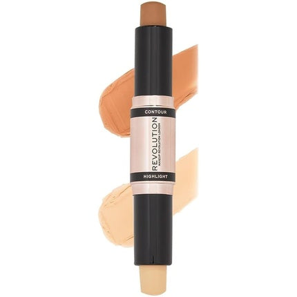 Stick contur, Makeup Revolution, duo cremă, mediu