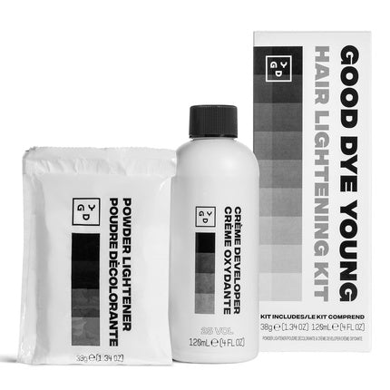 Kit de Decolorare, Good Dye Young, pudră fără praf, alb