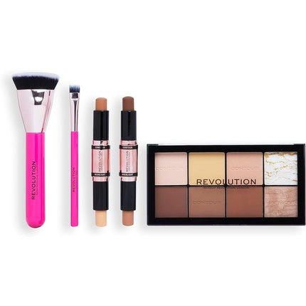Set machiaj, Makeup Revolution, All About The Contour