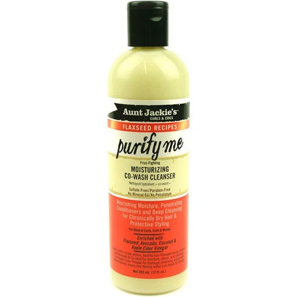 Aunt Jackie's Purify Me Moisturizing Co-Wash Cleanser, 355ml
