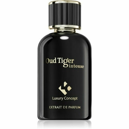 Luxury Concept Oud Tiger Intense Parfum pentru bărbați, 100ml, sticlă neagră