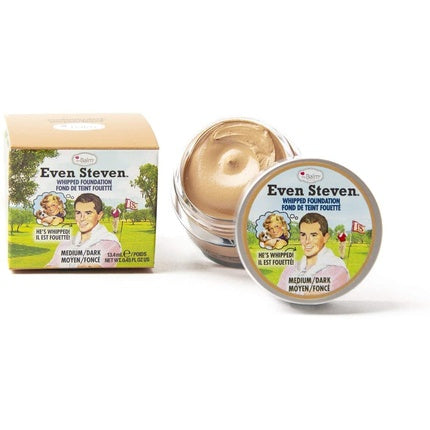 Fondă lichidă Thebalm Cosmetics Even Steven Whipped Foundation Medium/Dark 13.4 ml
