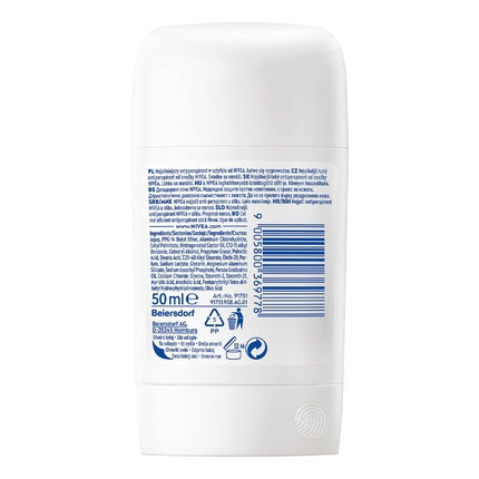Antiperspirant Stick Nivea Derma Dry Control, 50ml, 96h protecție