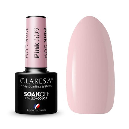 Lac de unghii UV, Claresa, 509, roz, 5ml