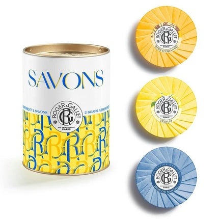 Set Cadou Roger & Gallet, Săpunuri Aromatice, 3 bucăți x 100g