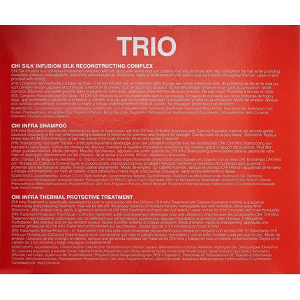 Chi Infra Trio Gift Set, 3x355ml, set cadou pentru îngrijirea părului