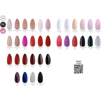 Oja Gel Layla, Novita, Gum Effect, Nude Lavender, 10ml