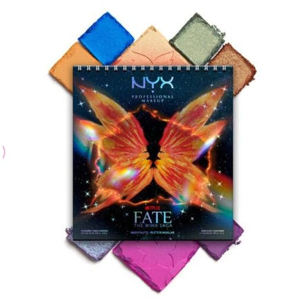 Fard de Pleoape, NYX, Fairy Palette, multicolor
