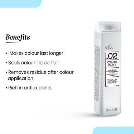 Șampon, Silky Technobasic, .02 Color Care, rodie, struguri