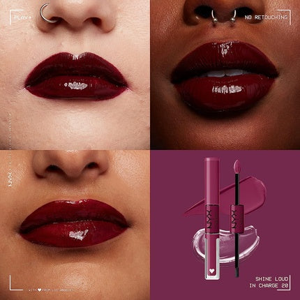 Ruj lichid, NYX, Shine Loud, Perfect Berry