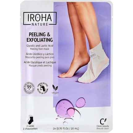 Șosete exfoliante, Iroha Nature, lavandă