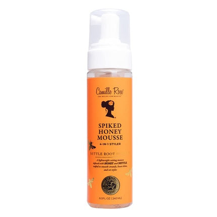 Mousse de păr Camille Rose Spiked Honey 4-in-1 cu miere și rădăcină de urzică, 420ml