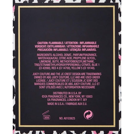 Eau de Parfum I Love Juicy Couture, 30ml, design leopard