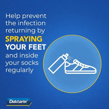 Spray Pudră, Daktarin, Activ, alb, 100g