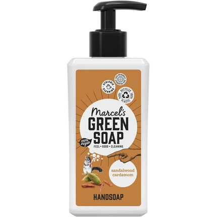 Săpun lichid, Marcel's Green Soap, sandalwood și cardamom, 250ml