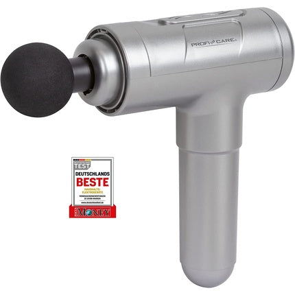 Pistol de masaj Proficare PC-MP 3087, argintiu, cu 4 accesorii