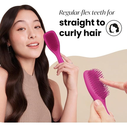 Perie de păr Tangle Teezer Mini Detangler roz, compactă