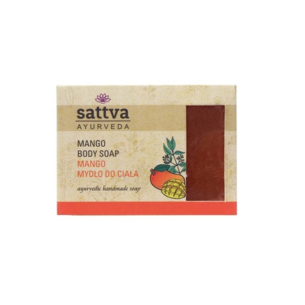Sattva Săpun de Corp Indian cu Glicerină Mango 125g