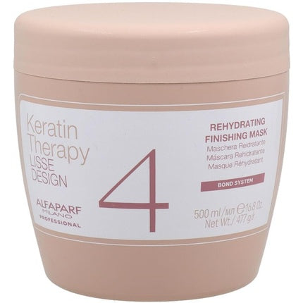 Mască de păr Alfaparf Milano Keratin Therapy Lisse Design, rehidratantă, 500 ml